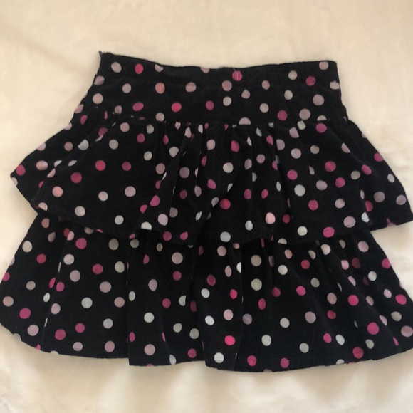 Gymboree polka dot skort set size 12 - Picture 2 of 3